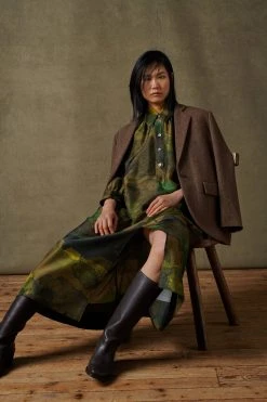 Sœur BOTTES BERGHAM - Bottes en Cuir Véritable pour Femme - Accessoires/Chaussures -soeur Soldes 002 SAVANE BERGAM SEVRES 0065