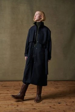 Sœur MANTEAU MABILLON - Nouvelle Collection | Manteau Élégant pour Femme -soeur Soldes 018 RAW MABILLON SAUVAGE NORD 0009