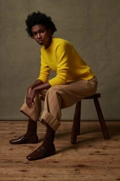 Sœur MOCASSINS PACHA - Chaussures Confortables en Cuir Véritable pour Femme -soeur Soldes 020 ENVIE PRESTON PACHA 1380