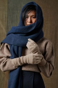 Sœur ECHARPE SOFT - Écharpe en Laine Douce et Confortable - Accessoires Mode