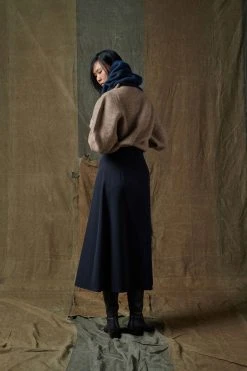 Sœur JUPE REINE - Nouvelle Collection | Jupe Élégante et Moderne -soeur Soldes 048 BERGAM STONE REINE SOL SOFT 0057