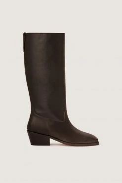 Sœur BOTTES BERGHAM - Bottes en Cuir Véritable pour Femme - Accessoires/Chaussures