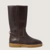Sœur BOTTES SAUVAGE - Bottes en Cuir Végan pour Femme - Chaussures Élégantes et Confortables -soeur Soldes CHA1102SAUVAGE22WMAR01 1 2