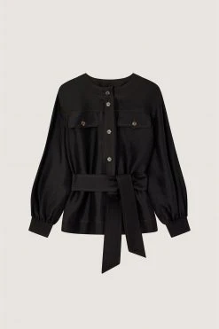 Sœur Blouse Ondine - Nouvelle Collection | Élégance et Style -soeur Soldes CHE0924ONDINE21WNOI01 1