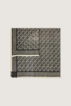 Sœur FOULARD SKY - Écharpe en Soie Luxueuse pour Femme | Accessoires Élégants