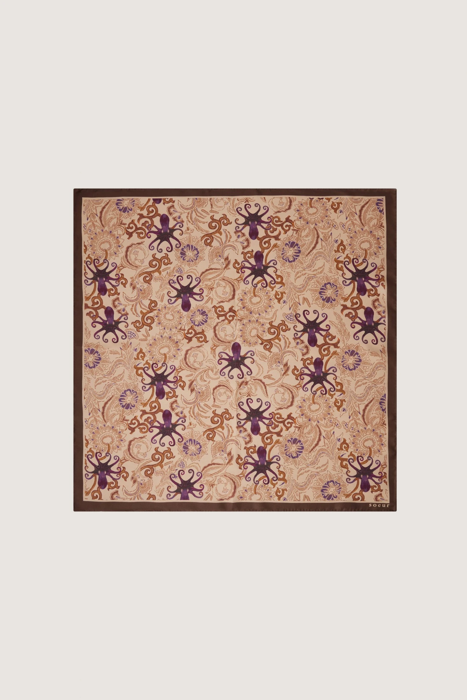 Sœur FOULARD CAPUCINE - Écharpe en Soie Élégante pour Femme | Accessoires Mode 3 Sœur FOULARD CAPUCINE - Écharpe en Soie Élégante pour Femme | Accessoires Mode