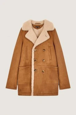 Sœur MANTEAU OURAGAN - Manteau élégant de la Nouvelle Collection -soeur Soldes MAN0911OURAGAN21WBEI12 1