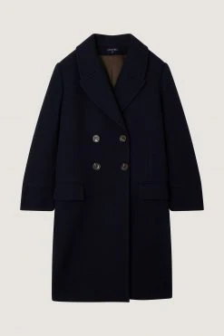 Sœur MANTEAU OTELLO - Manteau élégant de la Nouvelle Collection -soeur Soldes MAN1100OTELLO22WNAV01 1