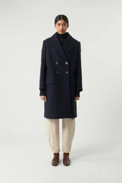 Sœur MANTEAU OTELLO - Manteau élégant de la Nouvelle Collection -soeur Soldes OTELLO SALVADOR PACHA SLOWLY 0137