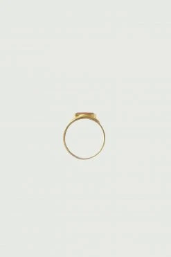 Soeur Chevalière DRAGÉ - Bague Élégante en Acier Inoxydable pour Femme | Accessoires Bijoux -soeur Soldes PACKSHOT bijoux COLOR drage orange profil