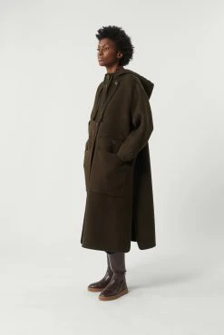 Sœur MANTEAU RAOUL - Manteau élégant de la Nouvelle Collection -soeur Soldes SQUARE SALENTO SULLY RAOUL SAUVAGE 0727